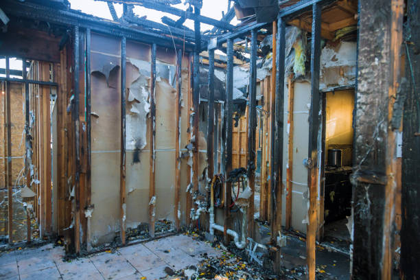 Professional Soot Cleanup technician working in Chillum, MD
